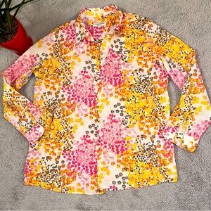 US POLO ASSN floral button up